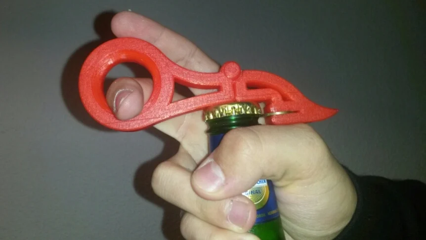 COMPACT FOLDABLE Bottle Opener (designed in Switzerland)