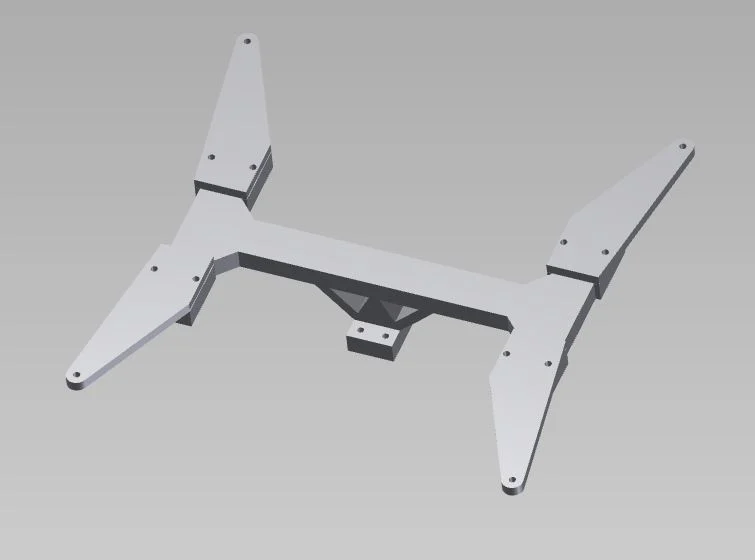 Printed y-carriage for prusa i3, fits 200x200