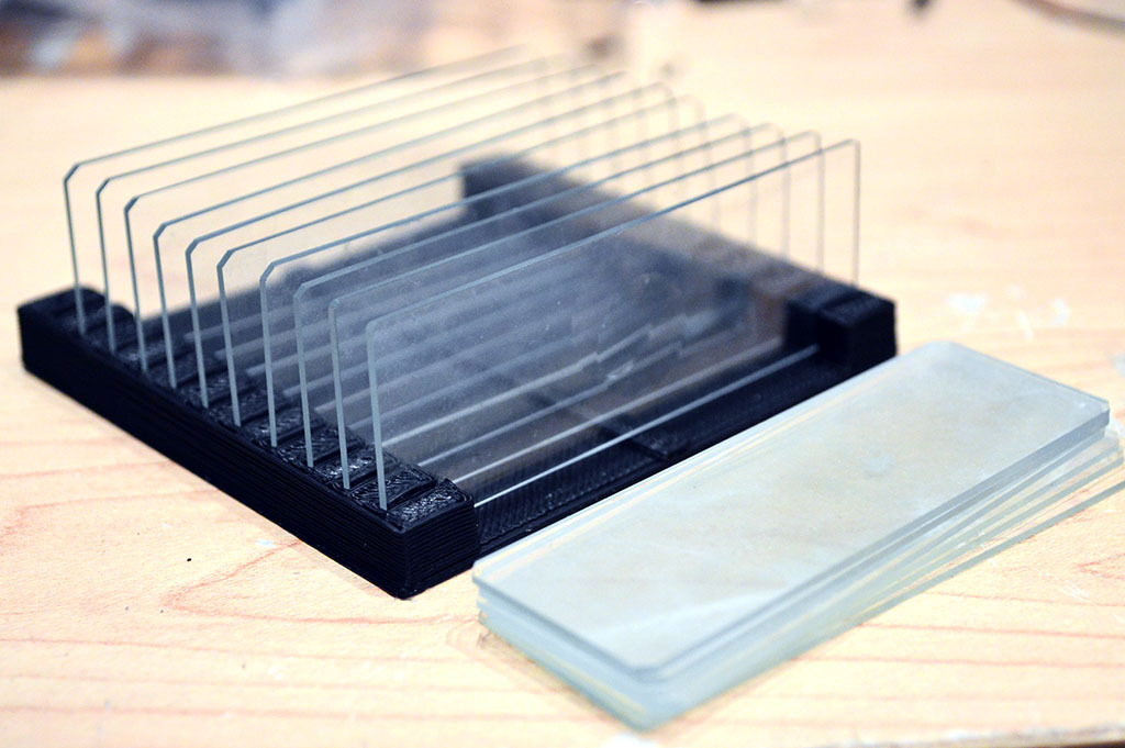 DIYBIO Microscope Slide Holder