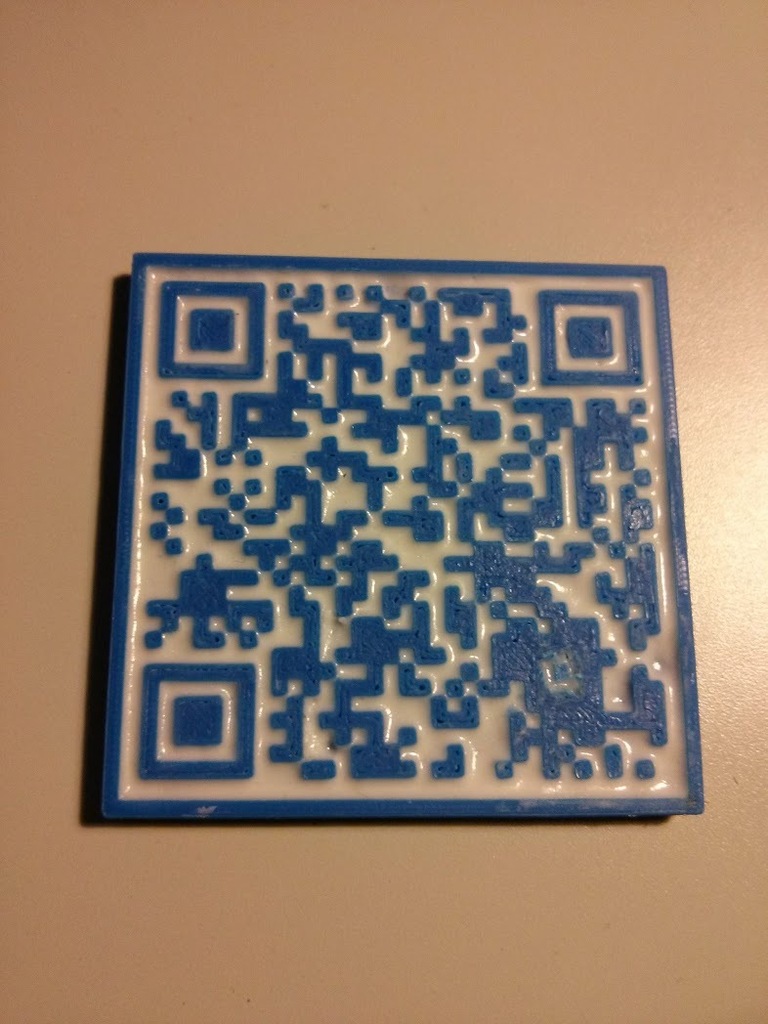 QR code stamp for bitcoin address