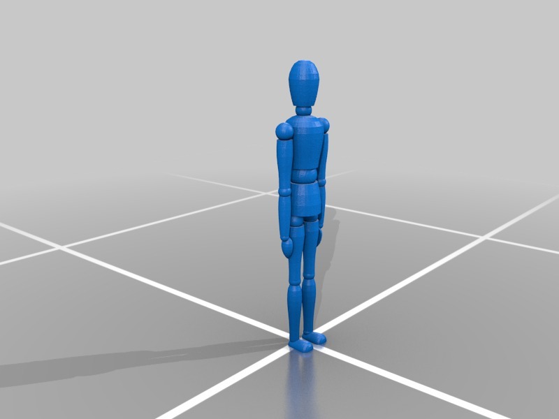 6 ft Figure with joints