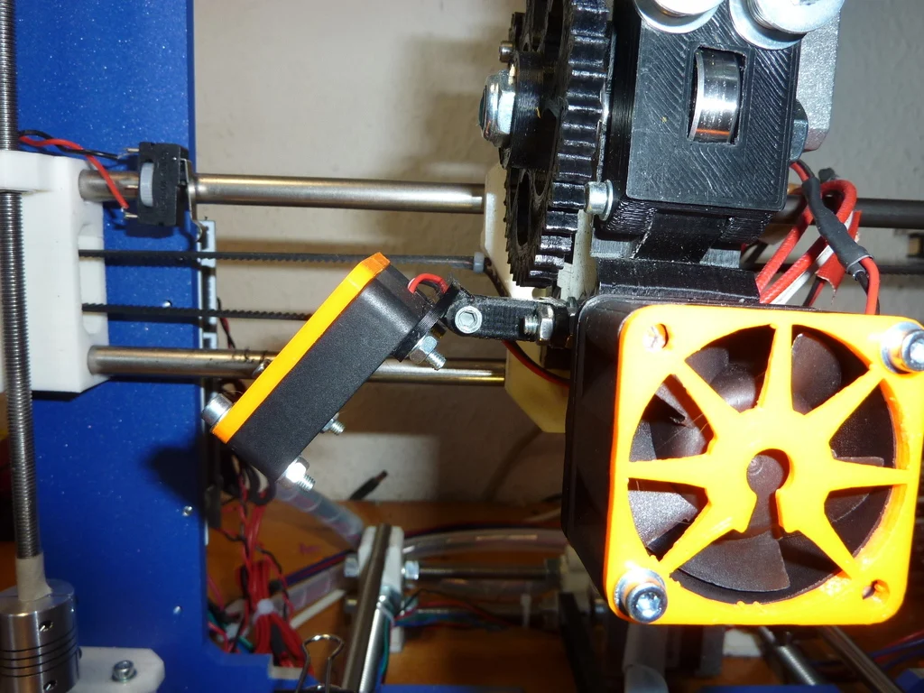 Mini Fanmount for I3 Rework Extruder