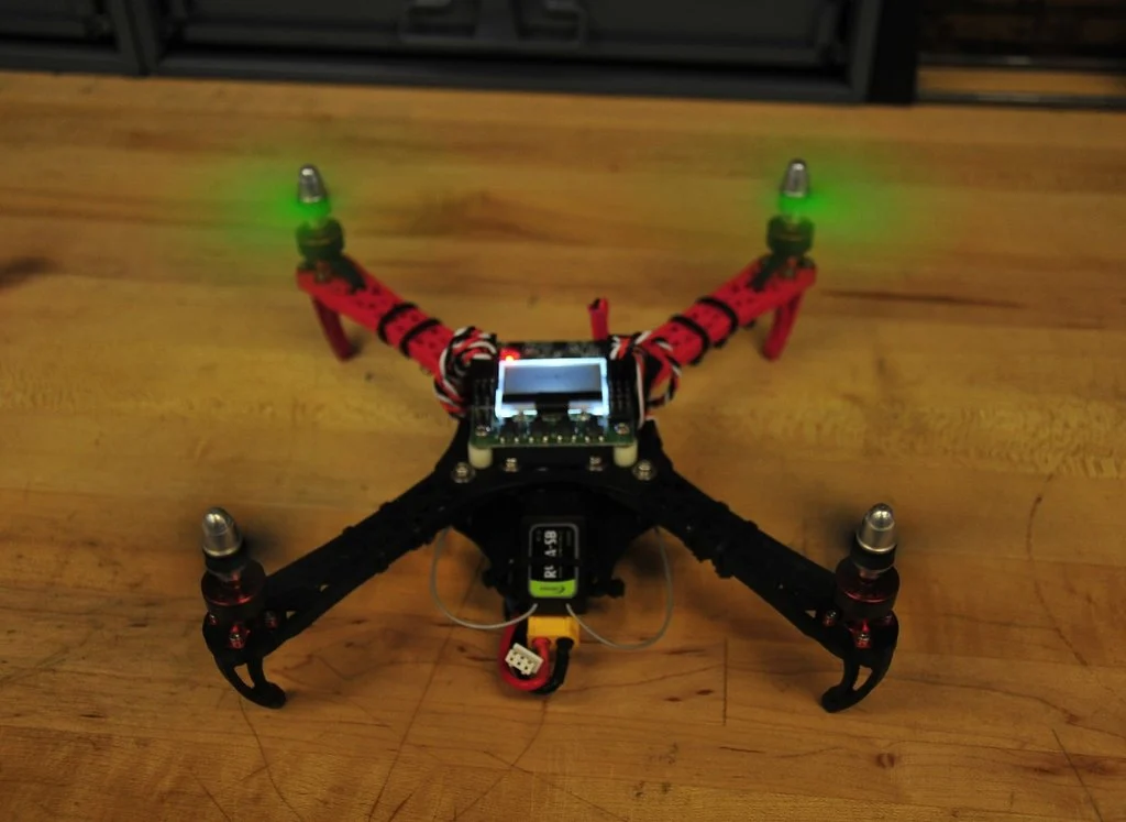 Mini Flamewheel Quadcopter With Landing Gear