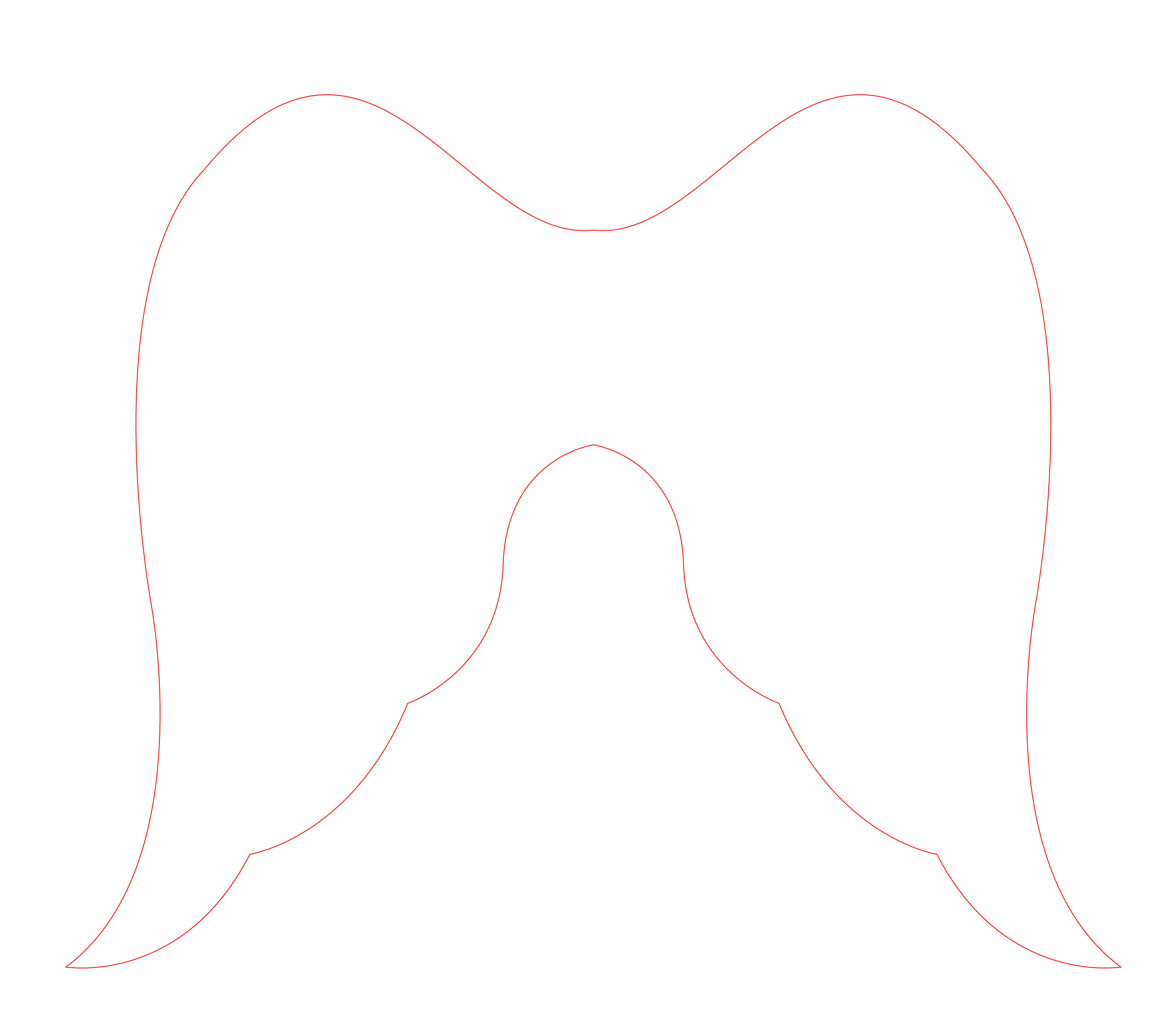 Angel Wings Cookie Cutter
