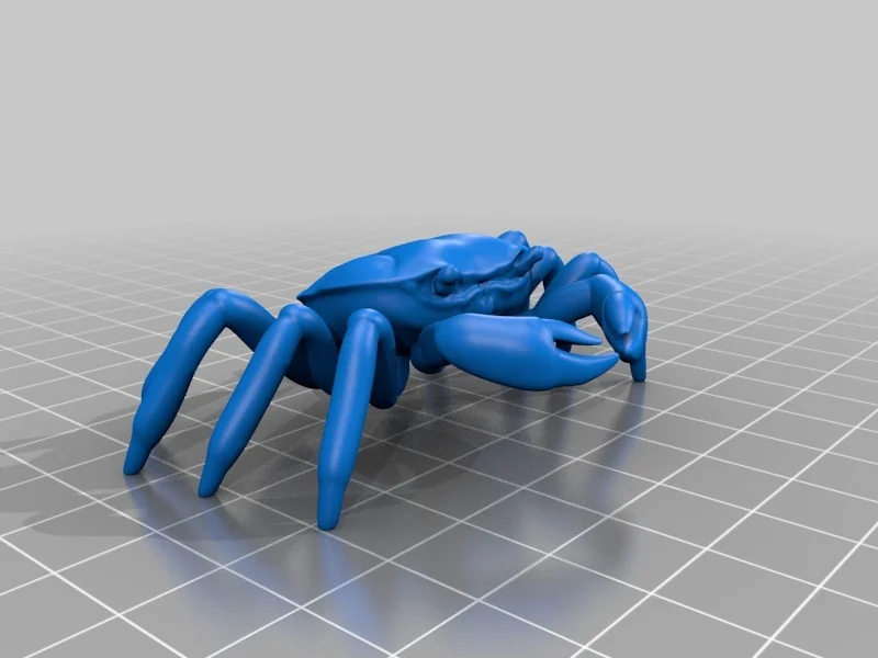 カニ（Crab）3Dデータ