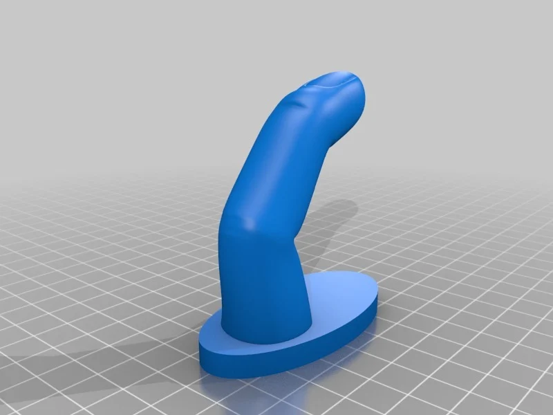 Finger hook with screw slots
