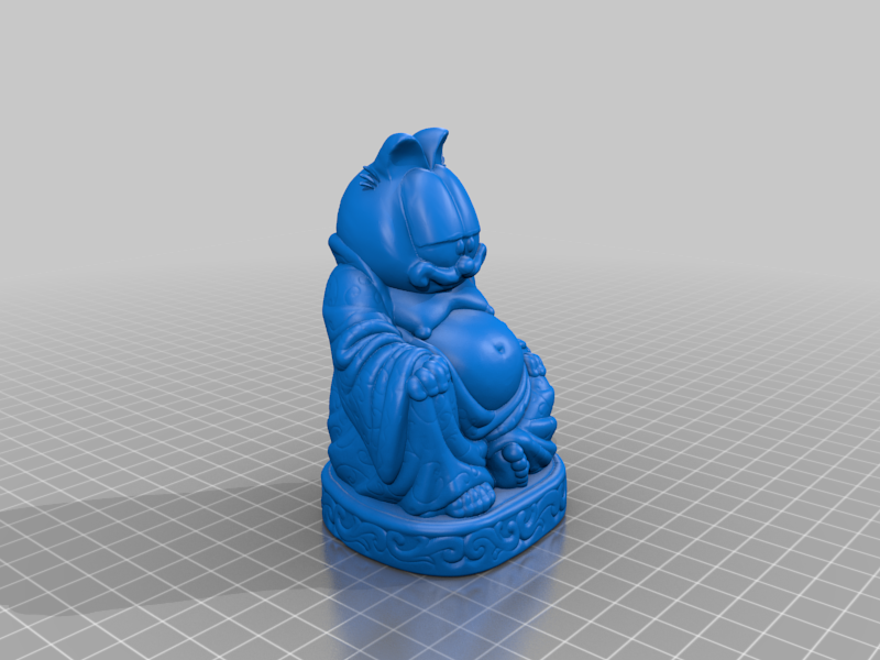 Garfield Buddha