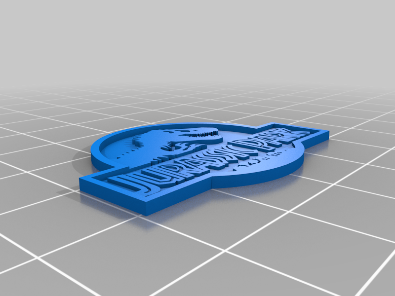 Jurassic Park 8020 corners and logo