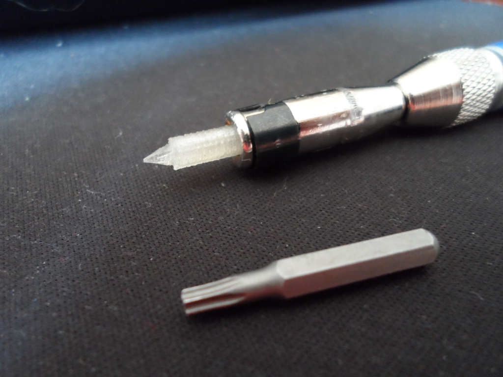 4mm PLA screwdriver bit