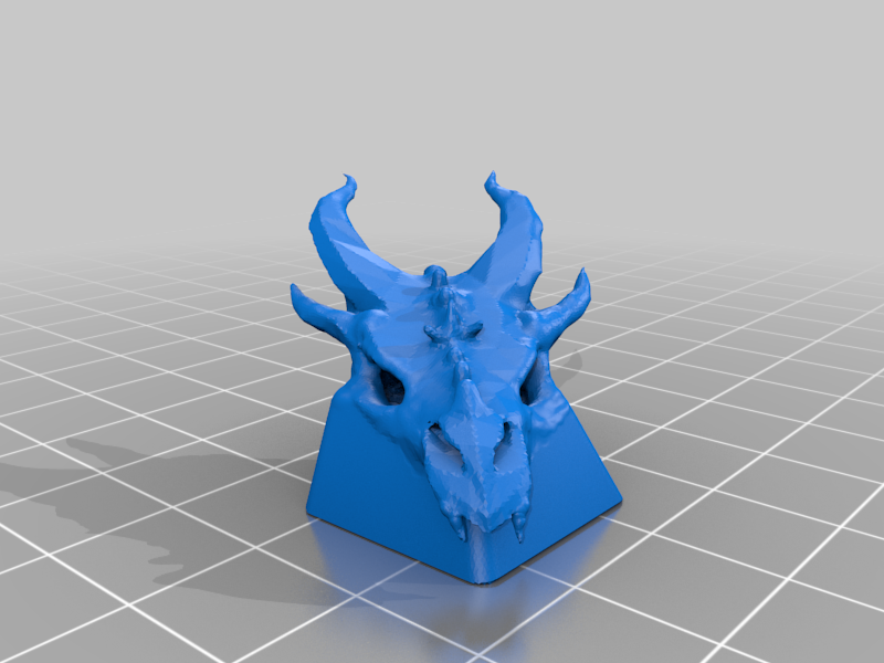 Dragon skull Keycap