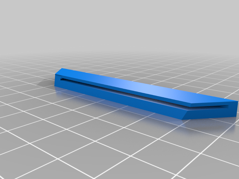 Utility Blade Guard for OpenSourceClassroom's Razor Scraper for 3D printer bed