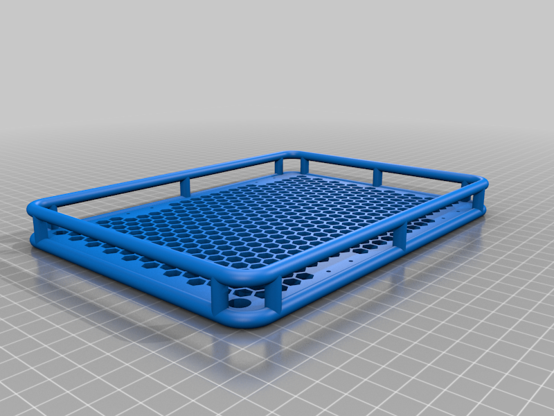 Rc Roof rack two versions with light buckets