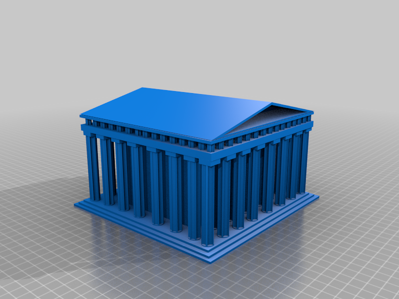 Model Parthenon
