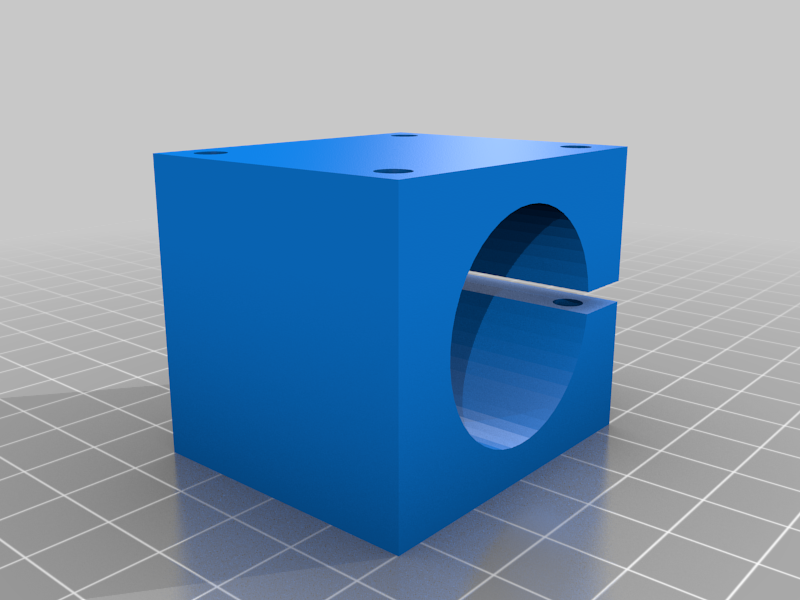 Spindle mount block for SRM-20 CNC milling machine