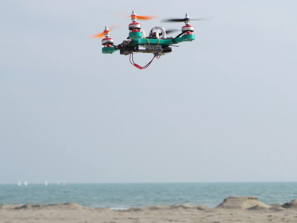 microX20 3D printed Quadrocopter