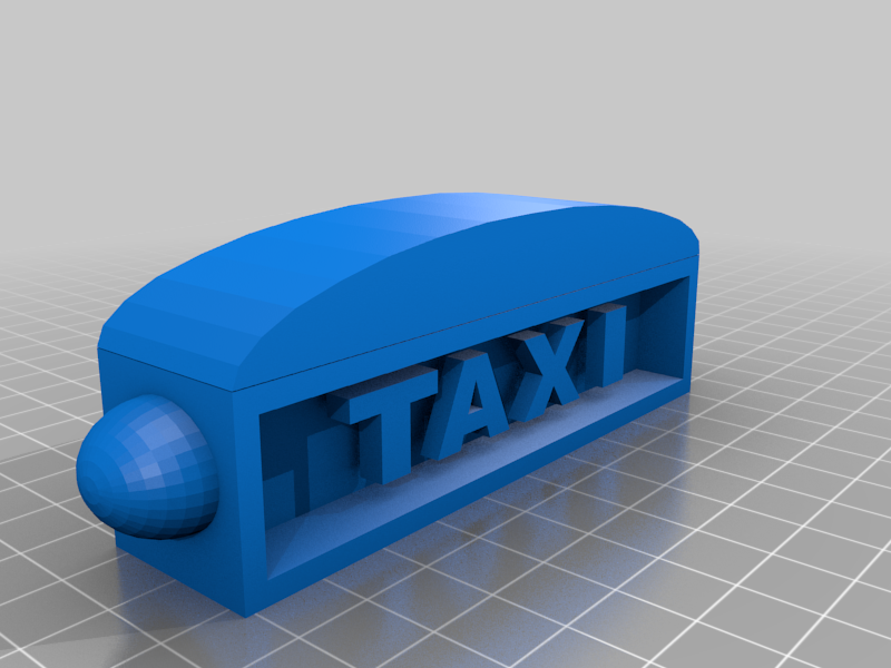 Taxi Sign
