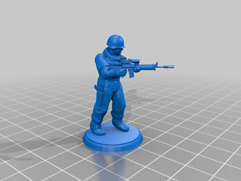 Modern Soldier - Sniper Rifle