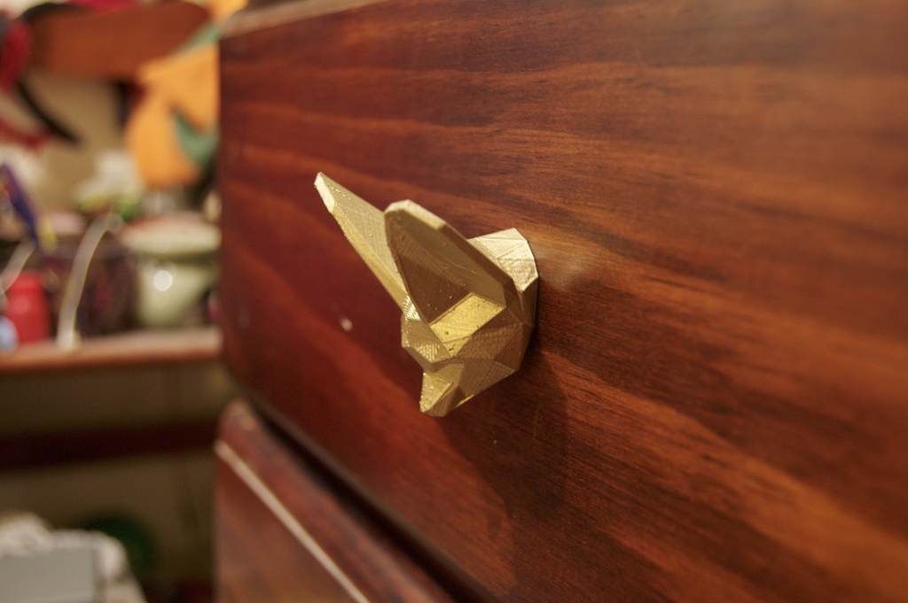 Fennec Fox Head Drawer/Cupboard Handle