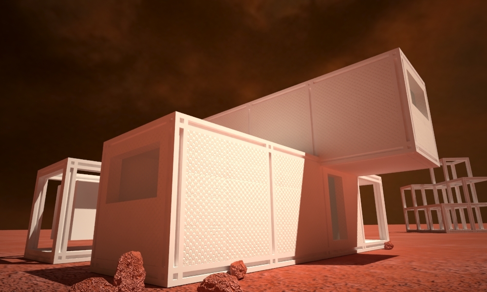 #MakerBotMars modular base