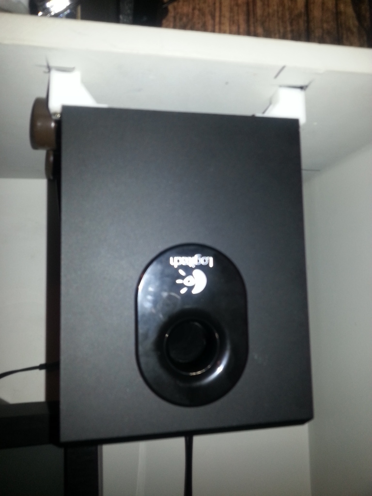 logitech sound system mount