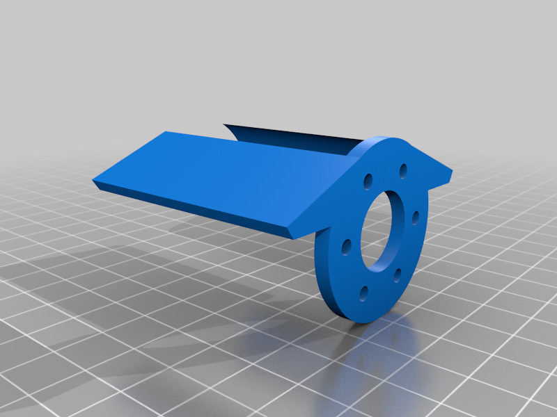 RC Boat with Jet Propulsion Motor Mount