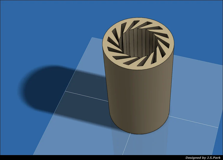 PLA printed LM8UU bearing noise test!