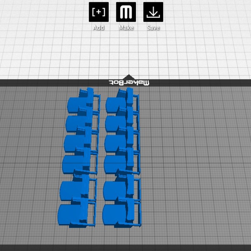 Theatre settings at 1/2"=1' scale.
