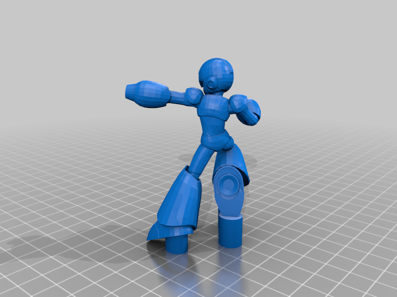 Megaman X Amiibo (Smash 4 styled)