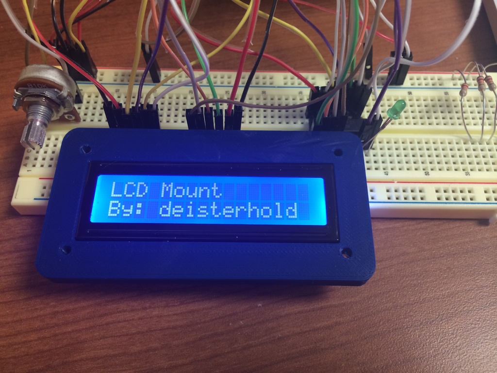 16x2 LCD Screen