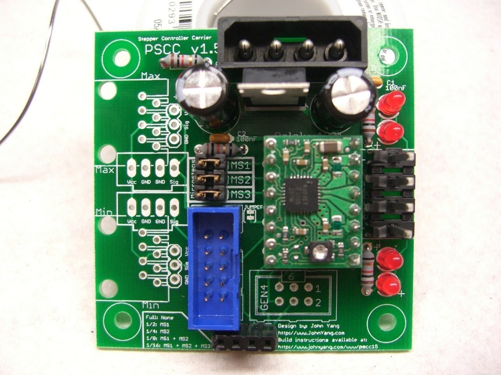 PSCC v1.5.2 stepper controller