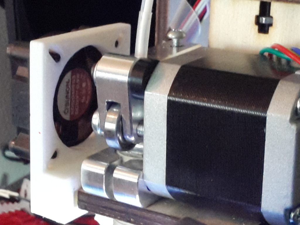 Printrbot Simple Aluminum Extruder 40mm Fan mount 2013/2014