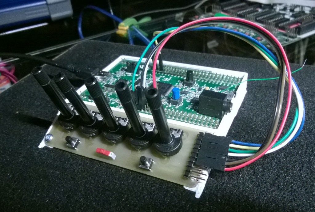 disco synth, STM32 Discovery enclosure