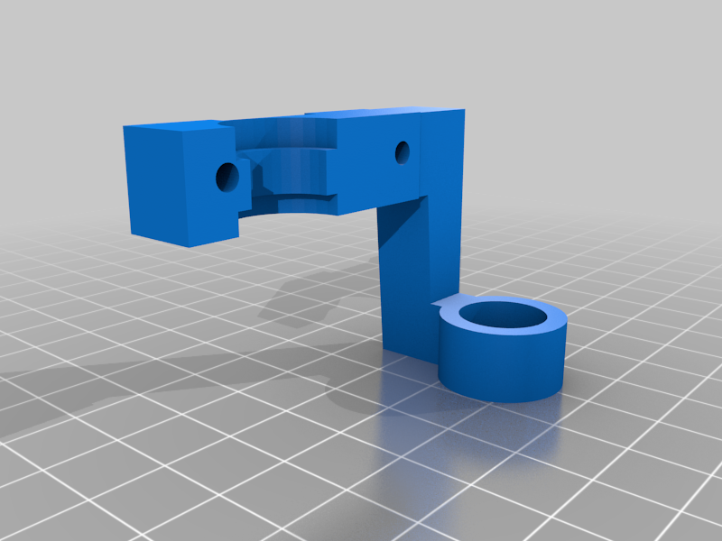 E3D MK9 Mount w/ Inductive Probe Mount