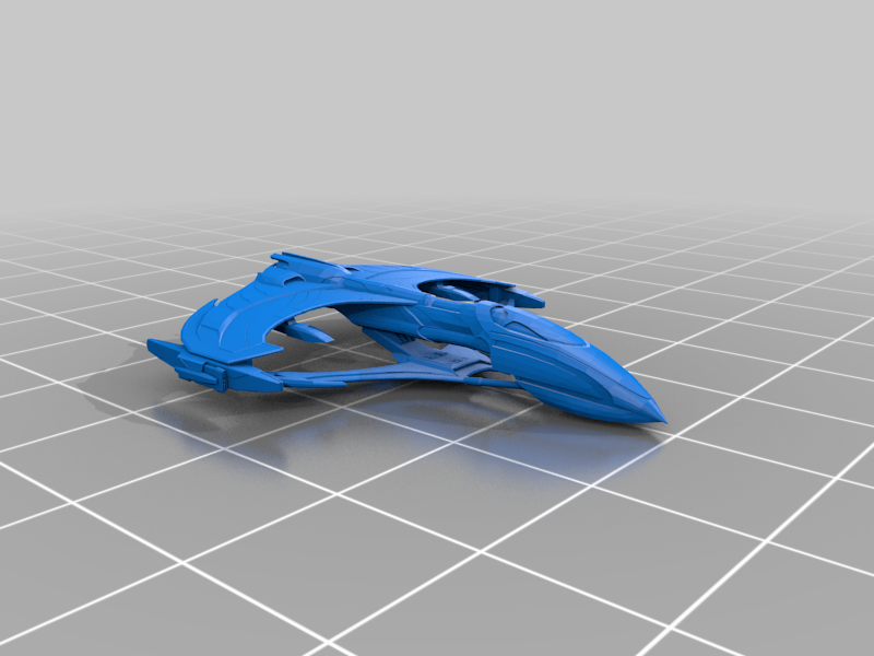 Star Trek - Romulan Aelahl Class Light Warbird