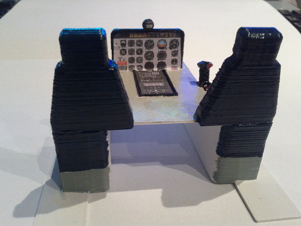 Bell 206 Cockpit for T-Rex 450 size Fuselage