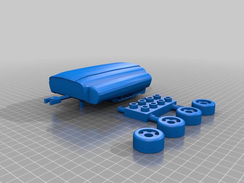 Fallout 4 Semi Trailer Duplo with coupler