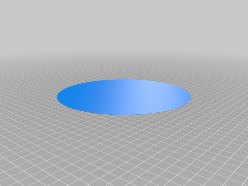 Anycubic Kossel Linear Plus first layer test