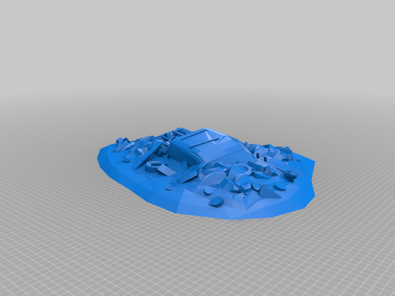 Wargame Terrain -  War-torn Scavenger Vehicles