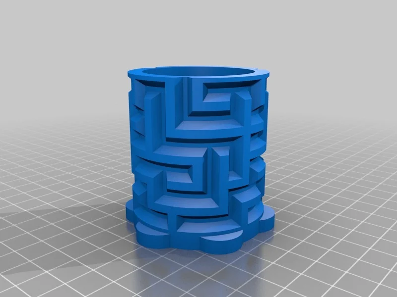 Maze Cylinder Box - Visible and Hidden Versions