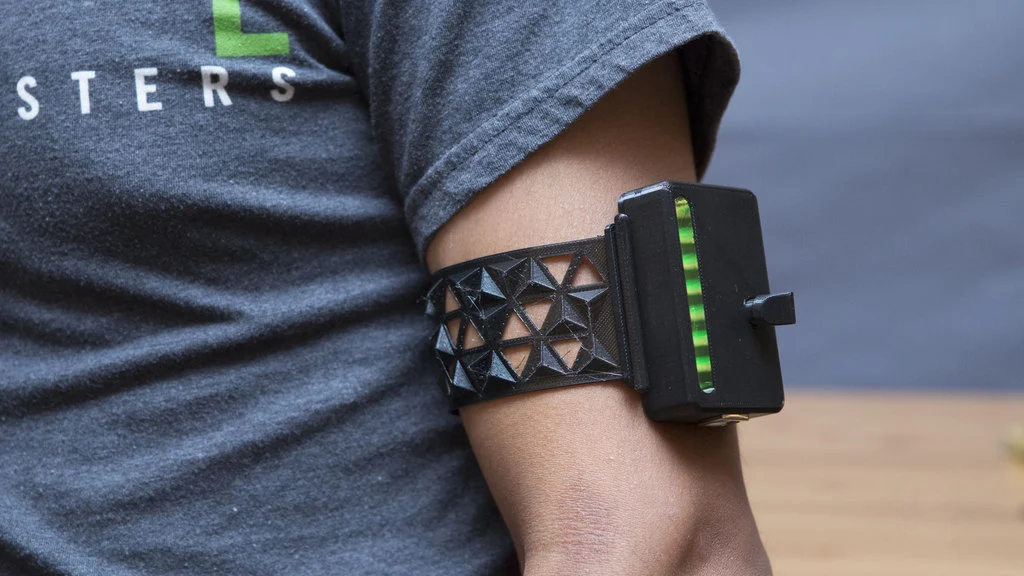 Wearable MiniPOV4 Armband