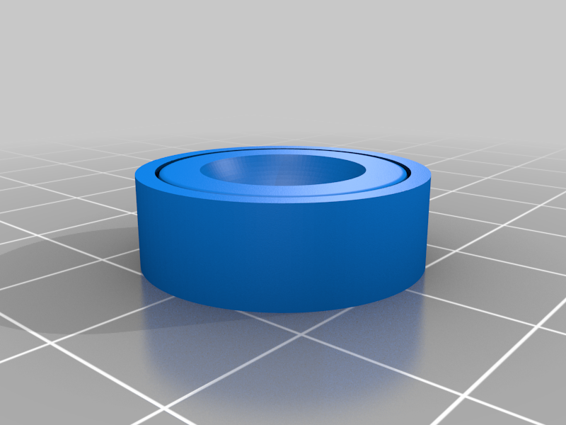 Captive Sphere Bearing for Fidgets