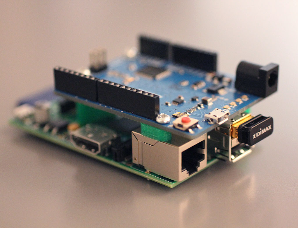 Arduino to Raspberry Pi Mount V1.0