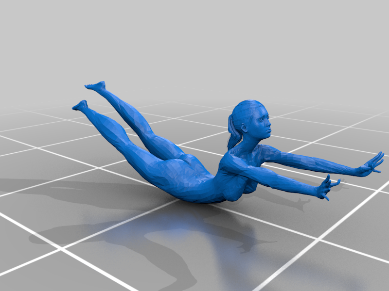 Female body - hand stand