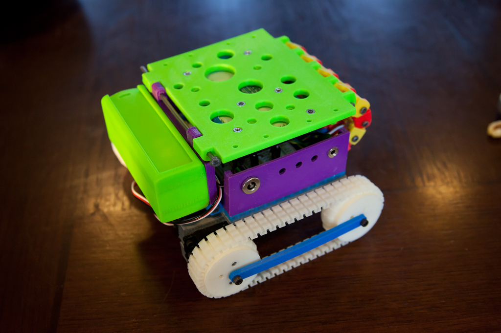 Arduino Book Case (Tank Tracks Mod)