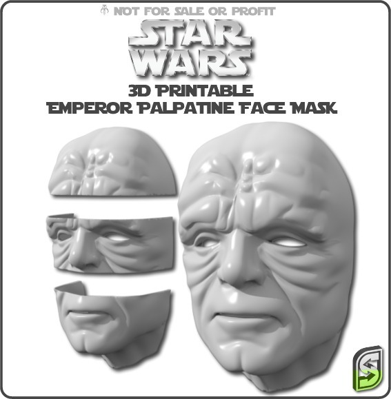 Emperor Palpatine Face Mask