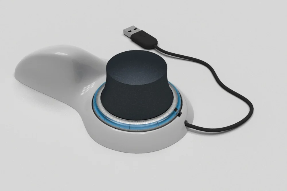 A-Symetric 3DConnexion SpaceTraveler3 wrist rest