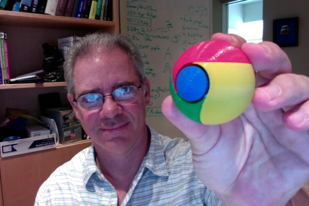 Google Chrome 3D Logo
