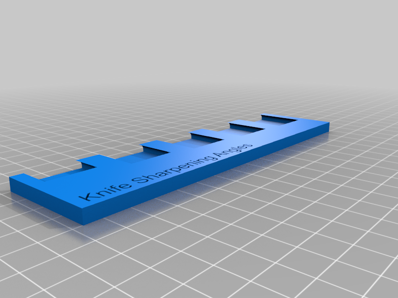 Knife sharpening angle guide blocks with holder