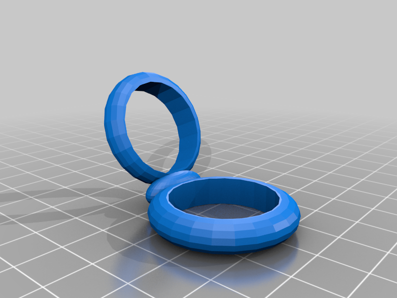 swan neck ring