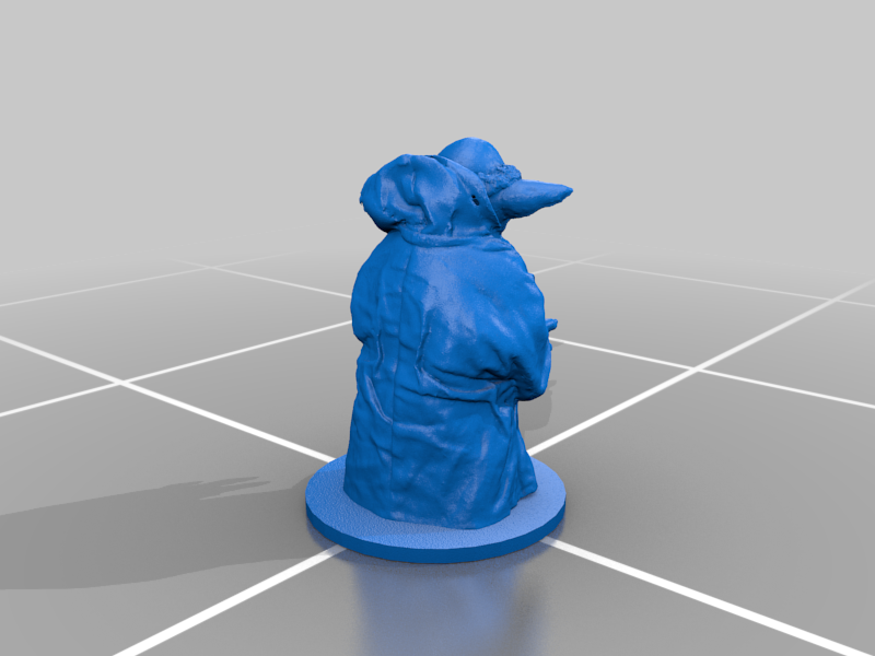 Yoda From Star Wars (on a base)